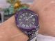 Swiss Clone Rolex Datejust 41 Purple Diamond Iced Out Black Case Jubilee Watch (7)_th.jpg